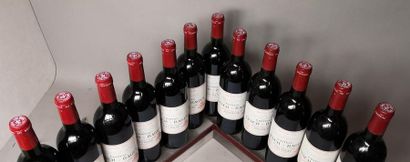 12 bottles CHÂTEAU LYNCH BAGES - 5é Gcc Pauillac...