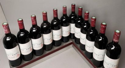 12 bottles CHÂTEAU LYNCH BAGES - 5é Gcc Pauillac...