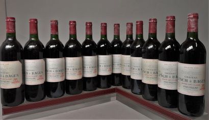 12 bottles CHÂTEAU LYNCH BAGES - 5é Gcc Pauillac...