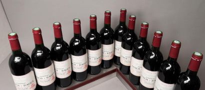 12 bottles CHÂTEAU LYNCH BAGES - 5é Gcc Pauillac...