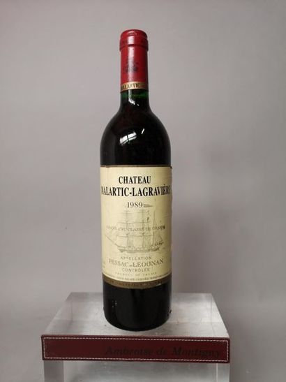 1 bottle CHÂTEAU MALARTIC LAGRAVIERE - Cc...