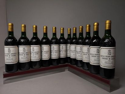 12 bottles CHÂTEAU PICHON LONGUEVILLE COMTESSE...