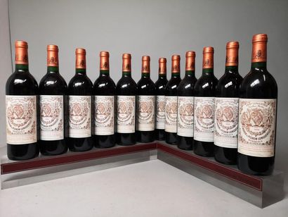 12 bottles CHÂTEAU PICHON BARON de LONGUEVILLE...