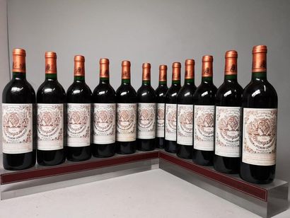 12 bottles CHÂTEAU PICHON BARON de LONGUEVILLE...