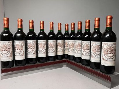 12 bottles CHÂTEAU PICHON BARON de LONGUEVILLE...
