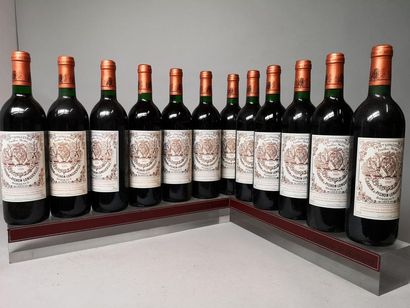 12 bottles CHÂTEAU PICHON BARON de LONGUEVILLE...