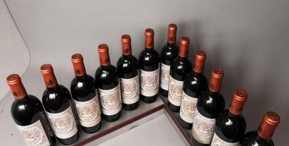 12 bottles CHÂTEAU PICHON BARON de LONGUEVILLE...