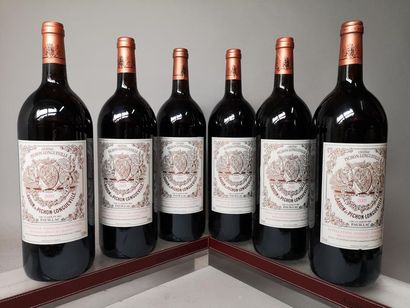 6 magnums CHÂTEAU PICHON BARON de LONGUEVILLE...