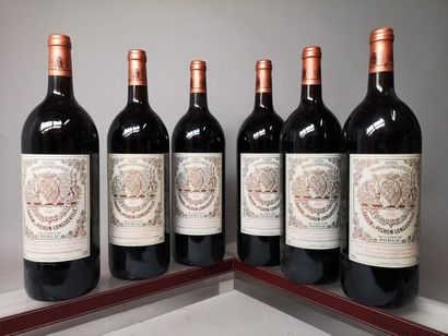 6 magnums CHÂTEAU PICHON BARON de LONGUEVILLE...
