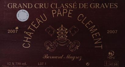 12 bottles CHÂTEAU PAPE CLÉMENT - Gcc Pessac...