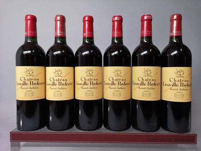 6 bottles CHÂTEAU LEOVILLE POYFEREE- 2e Gcc...