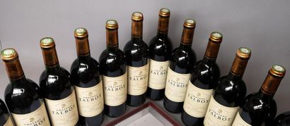 12 bottles CHÂTEAU TALBOT - 5é Gcc St. Julien...