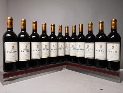 12 bottles CHÂTEAU TALBOT - 5é Gcc St. Julien...