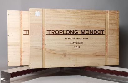 12 bottles CHÂTEAU TROPLONG MONDOT - 1st...