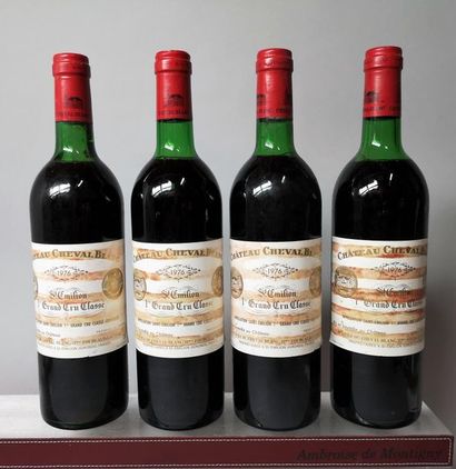 4 bottles CHÂTEAU CHEVAL BLANC - 1st Gcc...