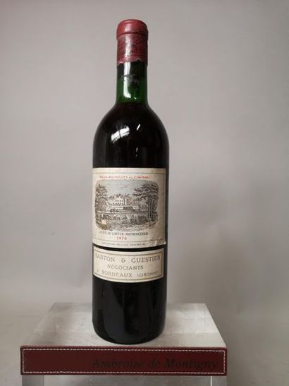 1 bottle CHÂTEAU LAFITE ROTHSCHILD - 1st...