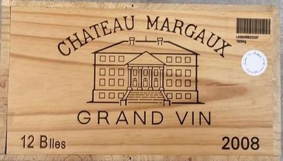 12 bottles CHATEAU MARGAUX - 1st Gcc Margaux...