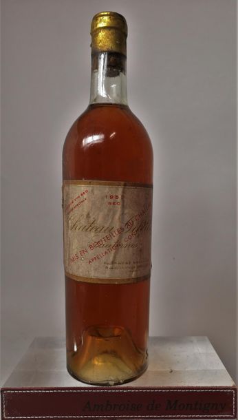 1 bottle CHÂTEAU GILETTE 