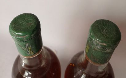 2 bottles CHÂTEAU GILETTE Demi-doux - Sauternes...