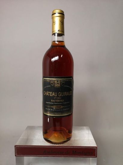 1 bottle CHÂTEAU GUIRAUD - 2é Gcc Sauternes...