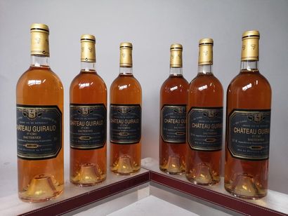 6 bottles CHÂTEAU GUIRAUD - 1er Gcc Sauternes...