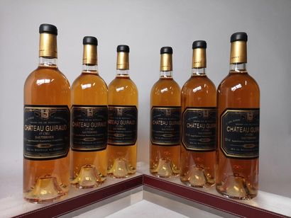 6 bottles CHÂTEAU GUIRAUD - 1er Gcc Sauternes...