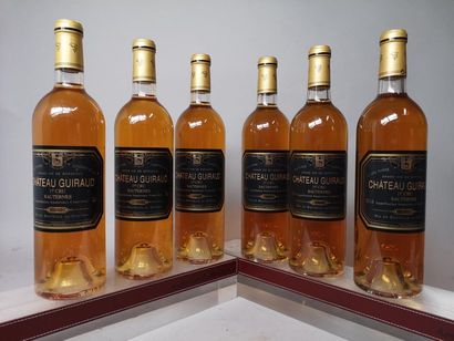 6 bottles CHÂTEAU GUIRAUD - 1er Gcc Sauternes...