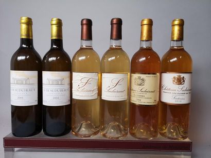 6 bottles CHÂTEAU SUDUIRAUT - 1st Cc Sauternes:
-...