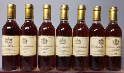 7 half-bottles CHÂTEAU SUDUIRAUT - 1er Gcc...
