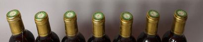 7 half-bottles CHÂTEAU SUDUIRAUT - 1er Gcc...