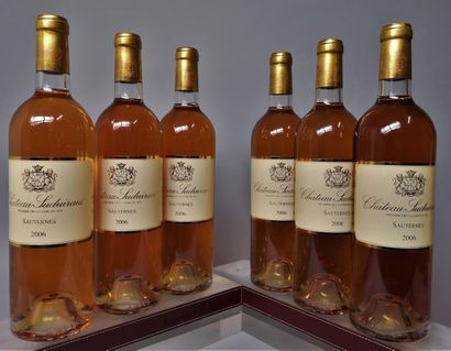 6 bottles CHÂTEAU SUDUIRAUT - 1st Gcc Sauternes...