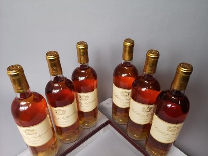6 bottles CHÂTEAU SUDUIRAUT - 1st Gcc Sauternes...