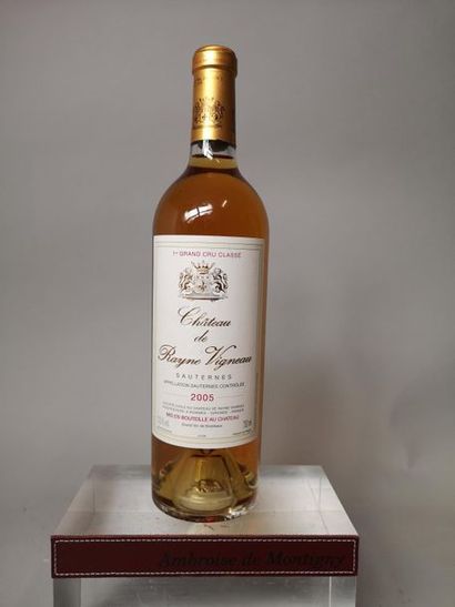 1 bottle CHÂTEAU RAYNE VIGNEAU - 1er CC Sauternes,...