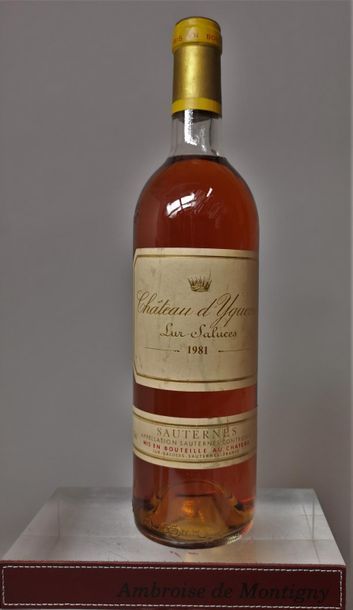1 bottle CHÂTEAU YQUEM - 1er Gcc supérieur...