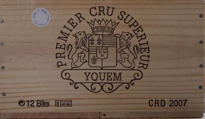 12 bottles CHÂTEAU D'YQUEM - 1st Gc superior...