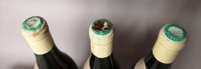 3 bottles MEURSAULT - Domjean MONNIER 1970...