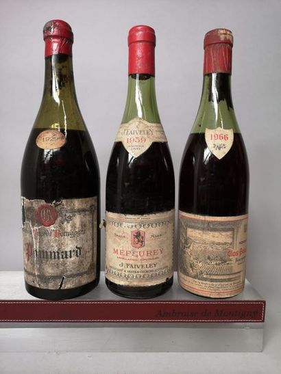3 bottles BOURGOGNES ROUGES ANCIENS:
 - 1...