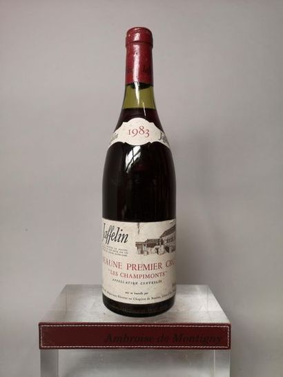 2 bottles RED WINES FROM BURGUNDY:
- 1 bottle...