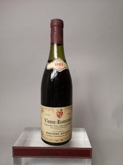 2 bottles VINS ROUGES DE BOURGOGNE: 
-1 bottle...