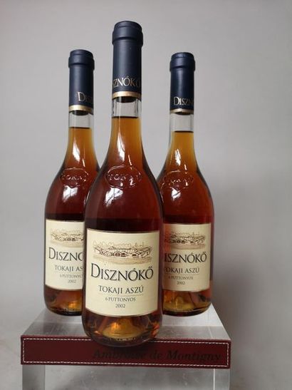 3 500ml TOKAJI ASZU - DISZNOKÖ - 6 PUTTONYOS...