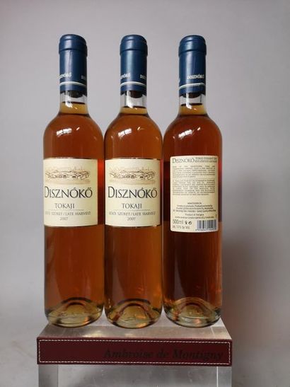 3 500ml TOKAJI ASZU - DISZNOKÖ - Late Harvest...