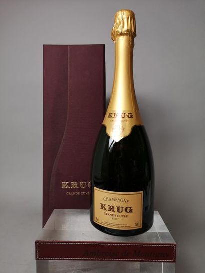 1 bottle CHAMPAGNE KRUG Grande cuvée nm Boxed...
