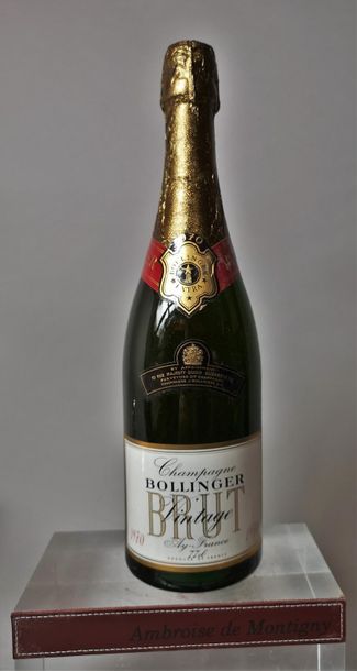 1 bottle CHAMPAGNE BOLLINGER Brut Vintage...