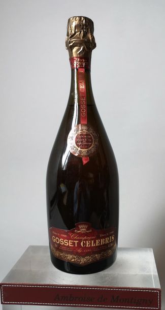 1 bottle CHAMPAGNE GOSSET 