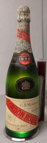1 bottle CHAMPAGNE MUMM Cordon Rouge 1959...