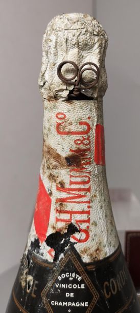 1 bottle CHAMPAGNE MUMM Cordon Rouge 1959...