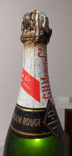 1 bottle CHAMPAGNE MUMM Cordon Rouge 1959...