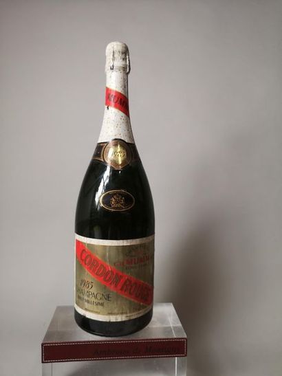 1 magnum CHAMPAGNE MUMM Cordon Rouge 1985...