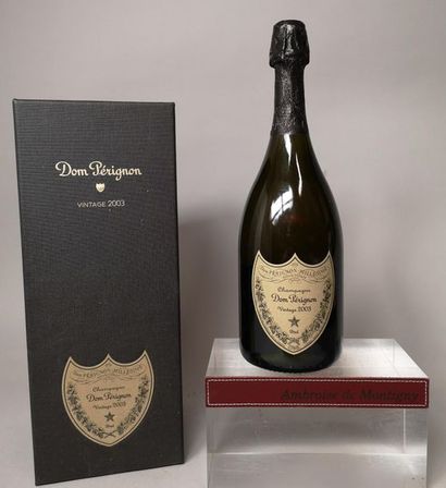 1 bottle CHAMPAGNE DOM PÉRIGNON, 2003. Boxed...