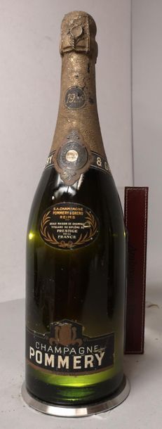 1 bottle CHAMPAGNE POMMERY GRENO 1955 Slightly...